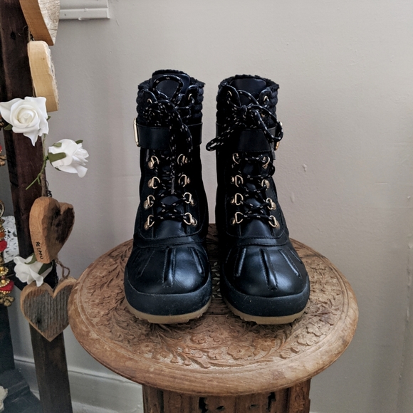 Call it Spring boots black/blue size 6.5 - Picture 8 of 11